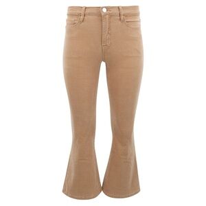 FRAME Le Crop Flare Corduroy Jean - Light Camel 28 NWOT